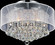 Radiant Nine Light Flush Mount in Chrome (401|5062C20C (Clear + W))