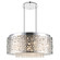 Bubbles Nine Light Chandelier in Stainless Steel (401|5536P24ST)