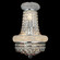 Empire Three Light Wall Sconce in Chrome (401|8001W12C-B) Empire Three Light Wall Sconce in Chrome (401|8001W12C-B)