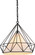 Diamond One Light Pendant in Black (401|9600P15-1-101)