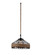 Padma One Light Pendant in Black (401|9731P16-1-101)