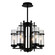Sierra Six Light Chandelier in Black (401|9827P18-6-101)