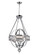 Arkansas Four Light Chandelier in Chrome (401|9957P16-4-601)