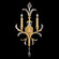 Beveled Arcs Two Light Wall Sconce in Gold Leaf (48|704850-SF3)