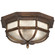 Holland Park Two Light Outdoor Flush Mount in Bronze (48|845282ST)
