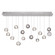 Natural Inspirations LED Pendant in Silver (48|853740-106LD)