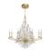 Lily Buds Eight Light Chandelier in Gold (48|881240-1ST)