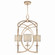 Cienfuegos Four Light Chandelier in Gold Leaf (48|887740-SF31)