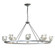 Gatsby Eight Light Chandelier in Bronze (39|105021-SKT-05-CR)