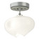 Ume One Light Semi-Flush Mount in Vintage Platinum (39|121372-SKT-82-85-FD0710)