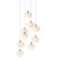 Ume LED Pendant in Dark Smoke (39|131103-SKT-LONG-07-FD0710)