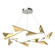 Plume LED Pendant in Sterling (39|135008-LED-STND-85-86)