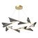 Plume LED Pendant in Modern Brass (39|135008-LED-STND-86-20)