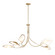 Aerial Five Light Pendant in Modern Brass (39|137865-SKT-LONG-86-FD0626)