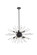Sienna Ten Light Pendant in Black (173|2502D36BK)