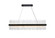 Dallas 28 Light Chandelier in Black (173|3000G48BK)