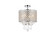 Elise Four Light Flush Mount in chrome (173|LD710F14C)