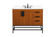 Eugene Single Bathroom Vanity in Teak (173|VF48842MTK-BS)