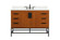 Eugene Single Bathroom Vanity in Teak (173|VF488W48MTK-BS)