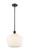 Ballston LED Mini Pendant in Matte Black (405|516-1S-BK-G651-12-LED) Ballston LED Mini Pendant in Matte Black (405|516-1S-BK-G651-12-LED)