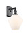 Ballston One Light Wall Sconce in Matte Black (405|516-1W-BK-G651-8)