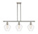 Ballston Three Light Island Pendant in Polished Nickel (405|516-3I-PN-G652-8)