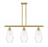 Ballston LED Island Pendant in Satin Gold (405|516-3I-SG-G652-7-LED)