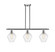 Ballston Three Light Island Pendant in Brushed Satin Nickel (405|516-3I-SN-G654-8)