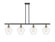 Ballston LED Island Pendant in Black Antique Brass (405|516-4I-BAB-G652-8-LED)