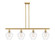 Ballston LED Island Pendant in Satin Gold (405|516-4I-SG-G652-8-LED)