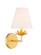 One Light Wall Sconce in True Gold (446|M90078TG)