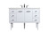 Cyrus Single Bathroom Vanity in White (173|VF48048MWH)