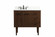 Cyrus Single Bathroom Vanity in Walnut (173|VF48036MWT-BS)