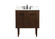 Cyrus Single Bathroom Vanity in Walnut (173|VF48030MWT-BS)