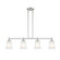 Bronson Four Light Island Pendant in Brushed Nickel (43|D278M-IS-BN)