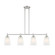 Malone Four Light Island Pendant in Brushed Nickel (43|D267M-IS-BN)