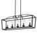 Mercer Five Light Linear Pendant in Matte Black (62|4309-LP BLK-BLK-CLR)