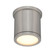 Tube LED Flush Mount in Brushed Aluminum (34|FM-W2605-AL)