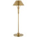 Turlington LED Table Lamp in Hand-Rubbed Antique Brass (268|TOB 3733HAB-HAB)