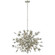 Farfalle LED Chandelier in Burnished Silver Leaf (268|JN 5501BSL)