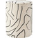 Rachelle Stool in Cream Base/ Black Lines (443|CHA087)