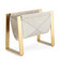 Andres Magazine Rack in Brass (400|20-1459BRS)