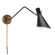 Spyder One Light Wall Sconce in Blackened Brass (400|15-1182BBNB)