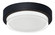 Elm LED Outdoor Flush Mount in Black (162|ELMW11LAJUDBK)