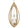Menorca Collection Eight Light Chandelier in Contemporary Silver Leaf/Smokewood/Natural Rope (142|9000-0836)