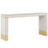 Arden Console Table in Ivory/Satin Brass (142|3000-0209)