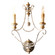Venezia Two Light Wall Sconce in Antique Silver (374|W5111-2)