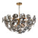 Terina Eight Light Chandelier in Warm Brass (374|H21105-8BR)