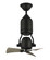 Bellows Uno 18''Ceiling Fan in Flat Black (46|BW318FB3)