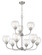 Glenda Nine Light Chandelier in Brushed Polished Nickel (46|56229-BNK)